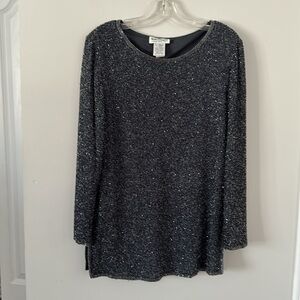 Ruth Chagnon 1960-70 vintage elegant and luxurious sequins top. Hi quality item